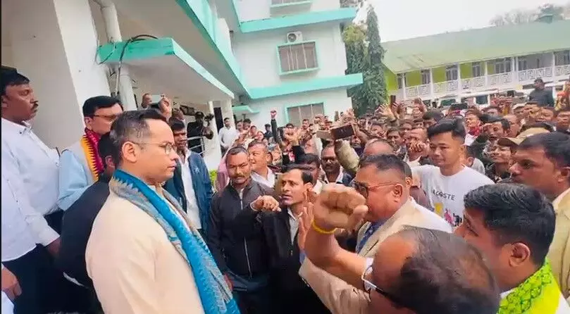 Tensions flare over AJP seat deal in Golaghat’s Sarupathar; Gaurav faces heat