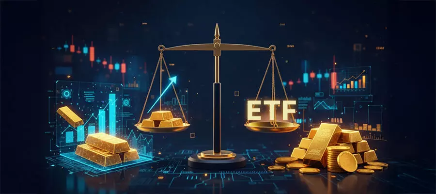 Gold ETF vs Physical Gold: Which is Better for Investment?