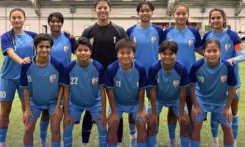 India U20 women hold Enskede IK Dam to 1-1 draw