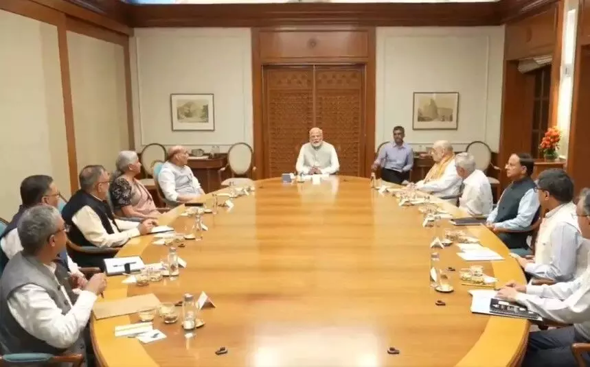 PM Modi chairs CCS meet, reviews West Asia crisis & safety of Indians