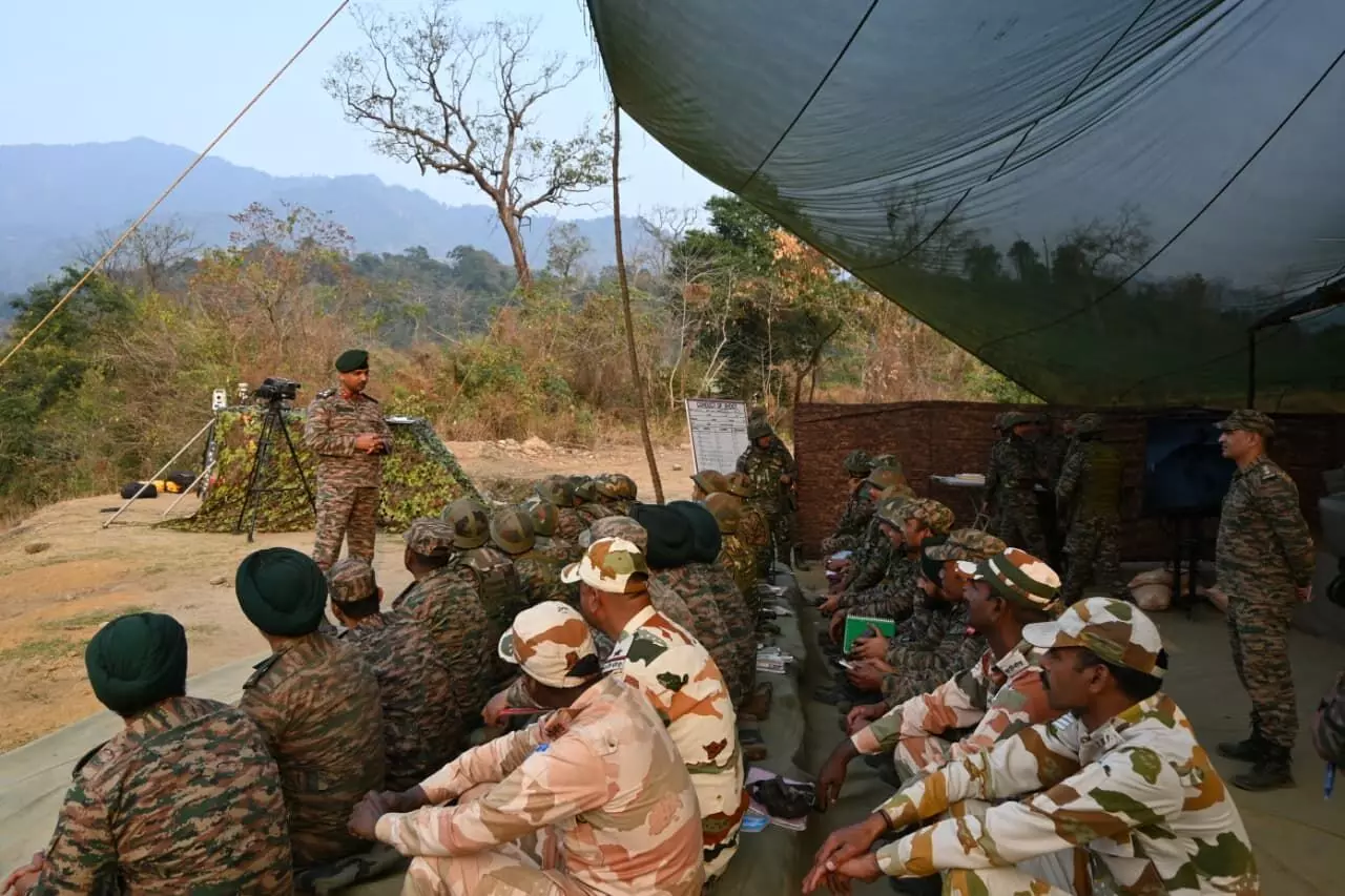 Army, ITBP, Assam Rifles hold joint artillery drill in Tamulpur Army, ITBP, Assam Rifles hold joint artillery drill in Tamulpur