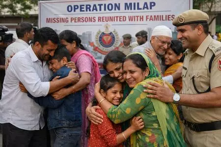 Operation Milap reunites 118 missing in February Operation Milap reunites 118 missing in February