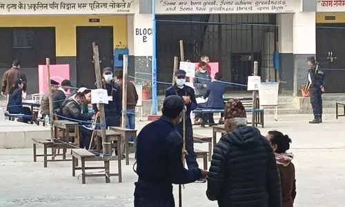 Nepal votes in 165 seats; turnout at 18% till noon in crucial polls