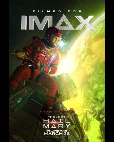 Ryan Gosling’s Project Hail Mary set for March 26 release