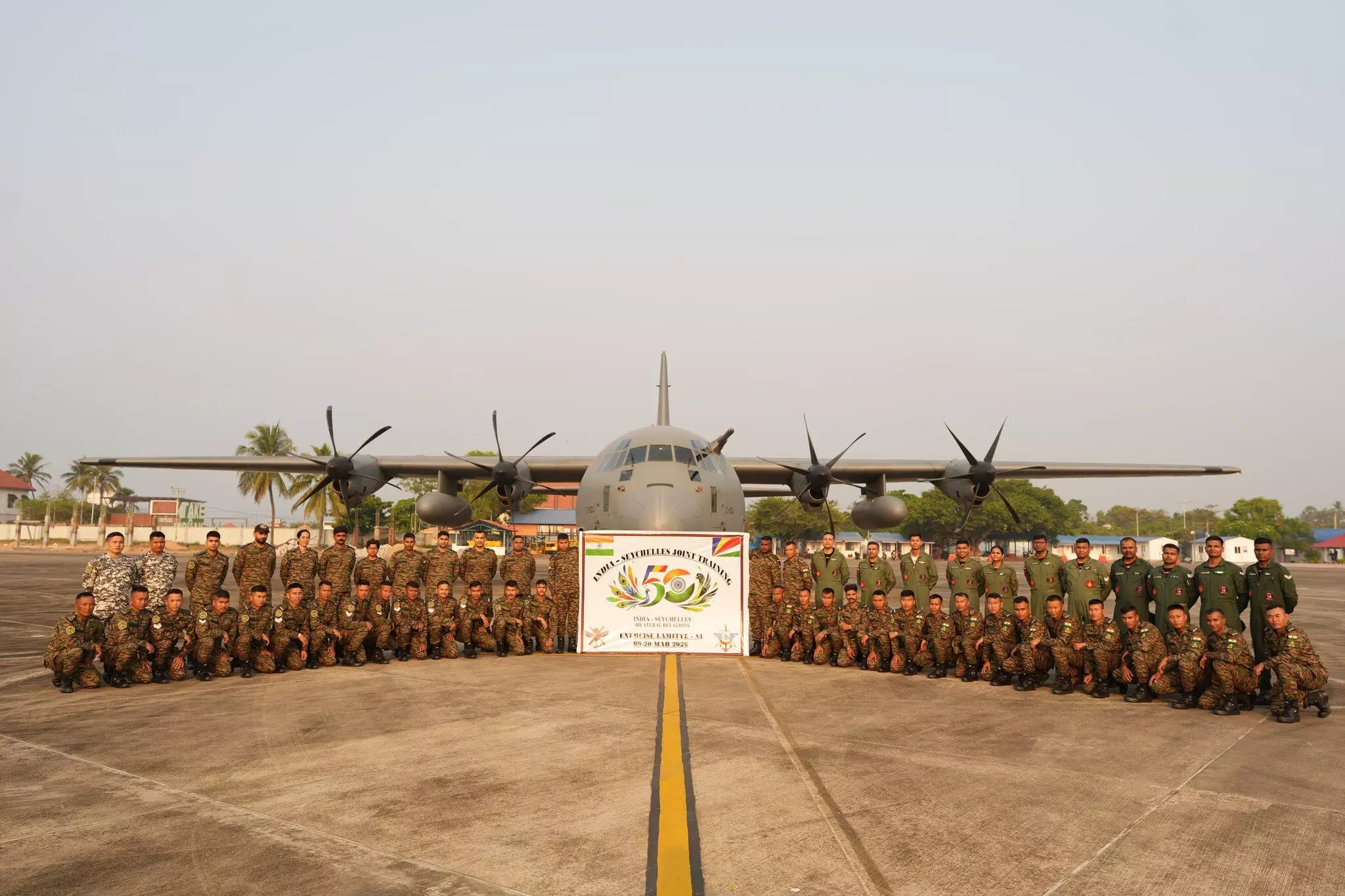 Indian contingent reaches Seychelles for joint exercise LAMITIYE-2026