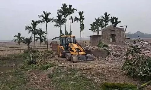 Eviction drive in Biswanath targets 65 families to free 70–75 bighas of VGR land