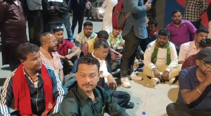 Row in Nalbari after alleged assault on Congress leader; detainees released