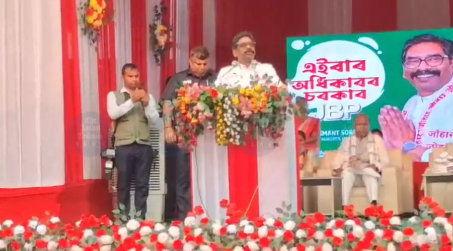 Assam polls: Sorens Biswanath visit fuels talk of JMM entry into state politics