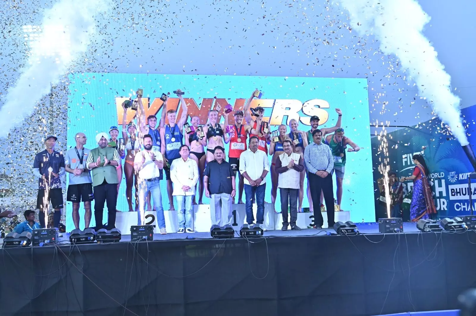 FIVB BEACH PRO TOUR CHALLENGE 2026 AT KIIT UNIVERSITY SUCCESSFULLY CONCLUDES