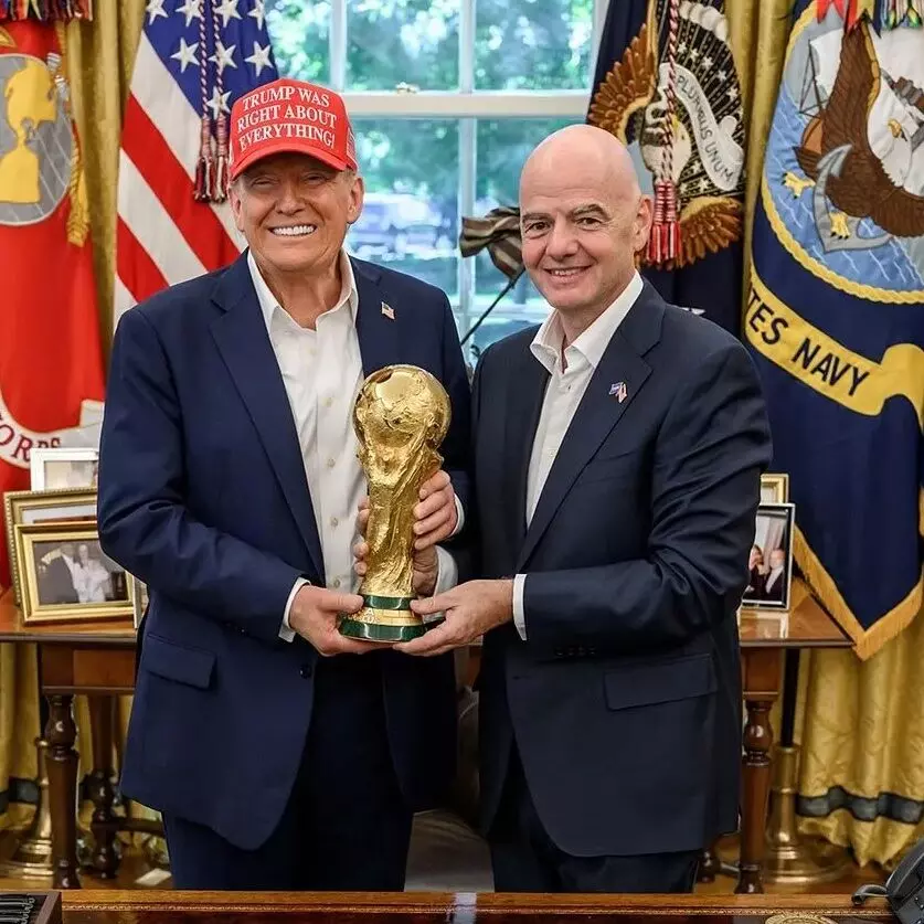 Trump to welcome Iran team at FIFA World Cup 2026: Infantino