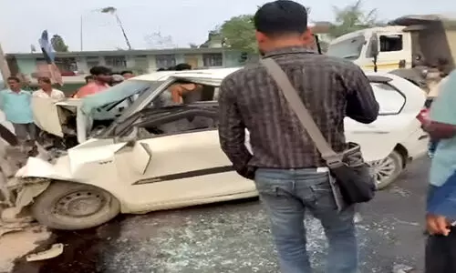 Four of family killed after car crashes into unused toll gate in Lakhimpur