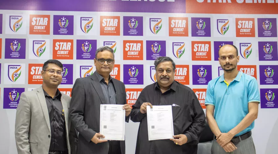 Star Cement partners Indian Football League, reinforcing ‘Har Ghar Mein Star’ sporting vision