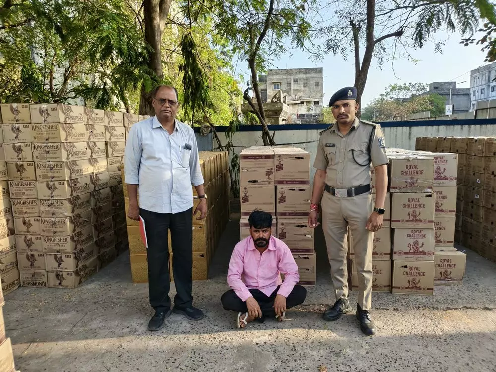 Foreign liquor worth Rs 1 crore seized in Gujarat police raid