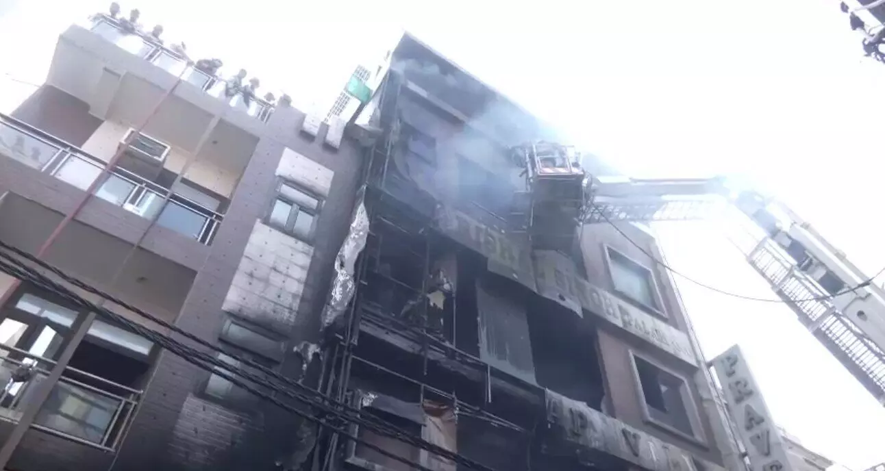 Tragic fire at Delhis Palam claims 7 lives including 3 children