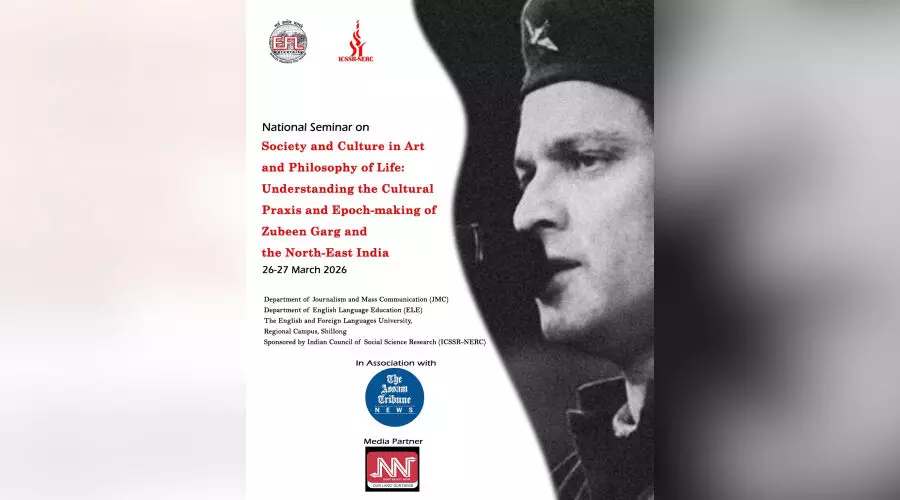 Reading Zubeen Garg: Art, Memory, and the Northeast in EFLU, Shillong on 26–27 March 2026