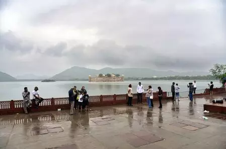 Weather dept issues yellow alert as rain cools Rajasthan