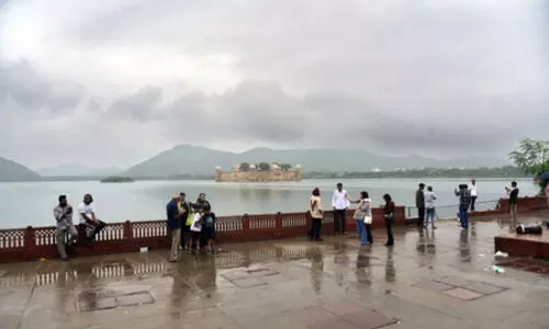 Weather dept issues yellow alert as rain cools Rajasthan