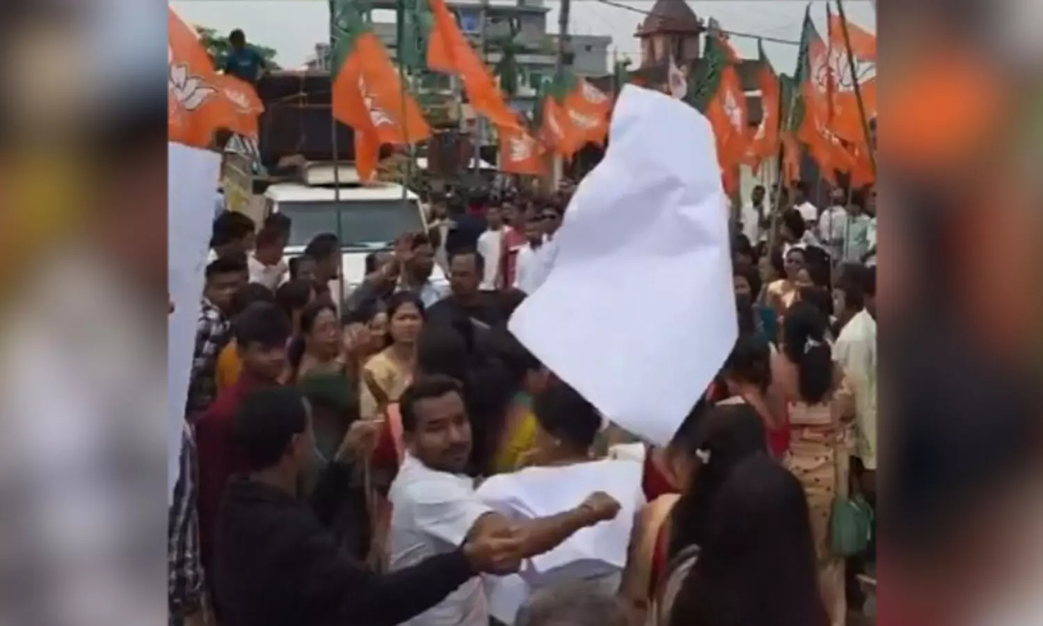 Students’ justice for Zubeen Garg placards torn during CMs rally in Sorbhog