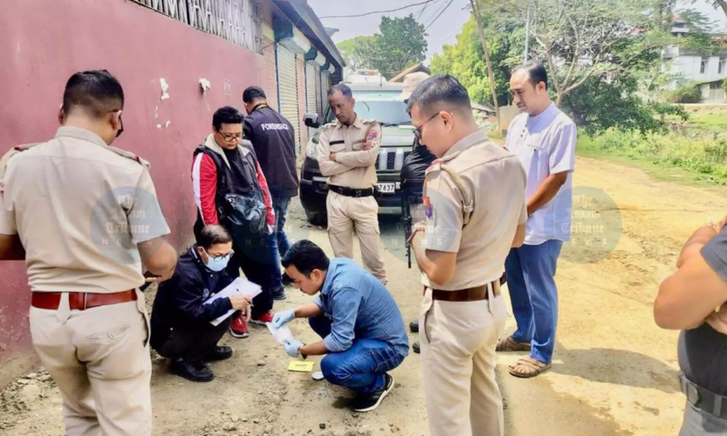 Forensic teams probe explosion near Congress leader’s residence in Manipurs Imphal