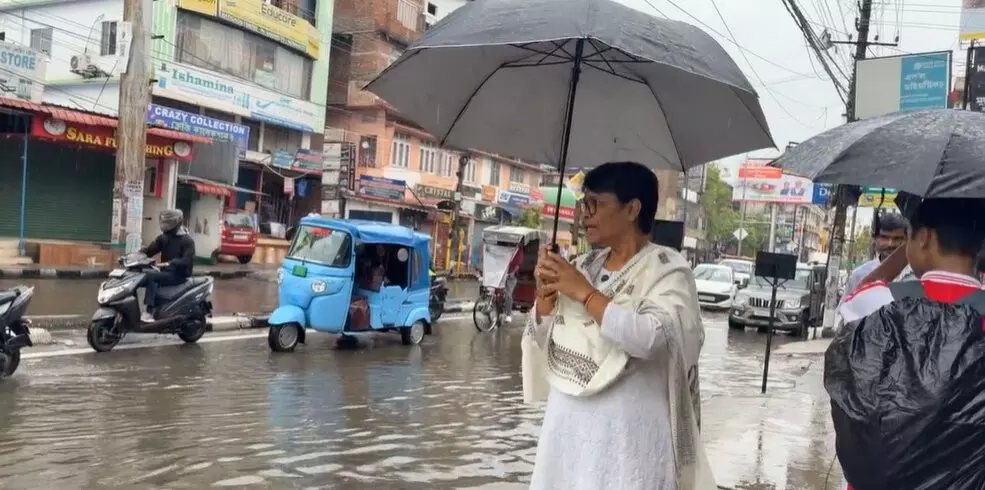 Smart city claim falls flat: Mira Borthakur slams govt over Guwahati waterlogging