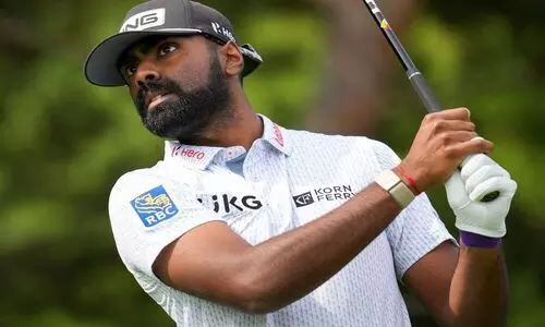 Golf: Sahith Theegala maintains T-11 spot at Houston Open