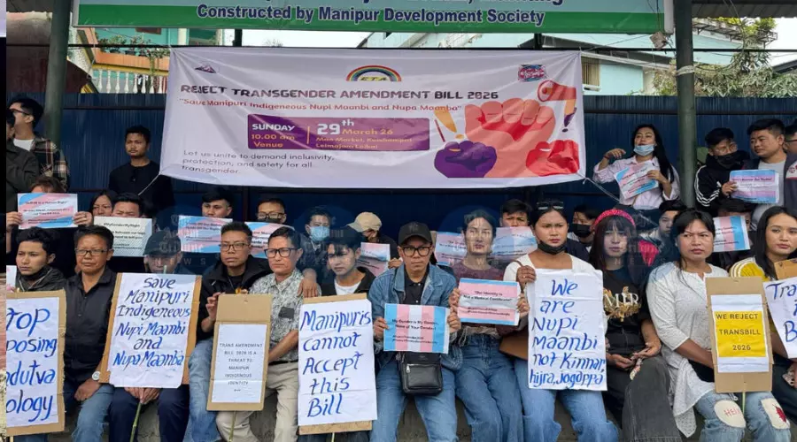 Manipur trans groups protest ‘regressive’ Bill, flag identity exclusion