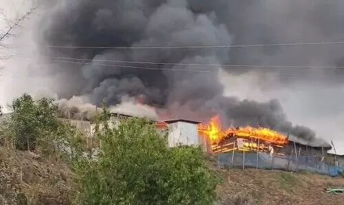 Ukhrul mob torches NSCN-IM office after killing of four Eastern Flank cadres