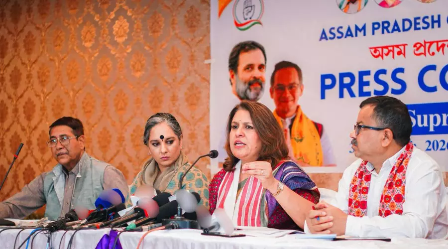 Congress questions Assam CMs family wealth rise, alleges ‘asset model’