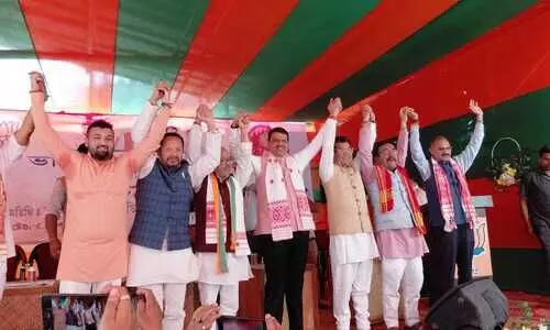 ‘Leadership not occasional visits’: Fadnavis targets Gaurav Gogoi in Jorhat