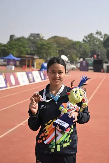 ​KITG 2026: Meghalaya’s Bethlyne Makri wins race-walking bronze in debut outing