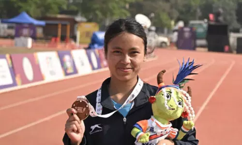 ​KITG 2026: Meghalaya’s Bethlyne Makri wins race-walking bronze in debut outing