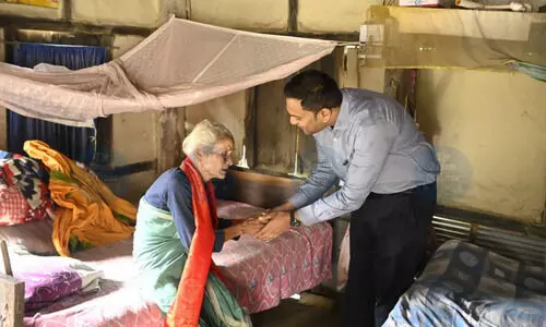 Assam polls: 101-yr-old voter felicitated in Kokrajhar under home-voting drive