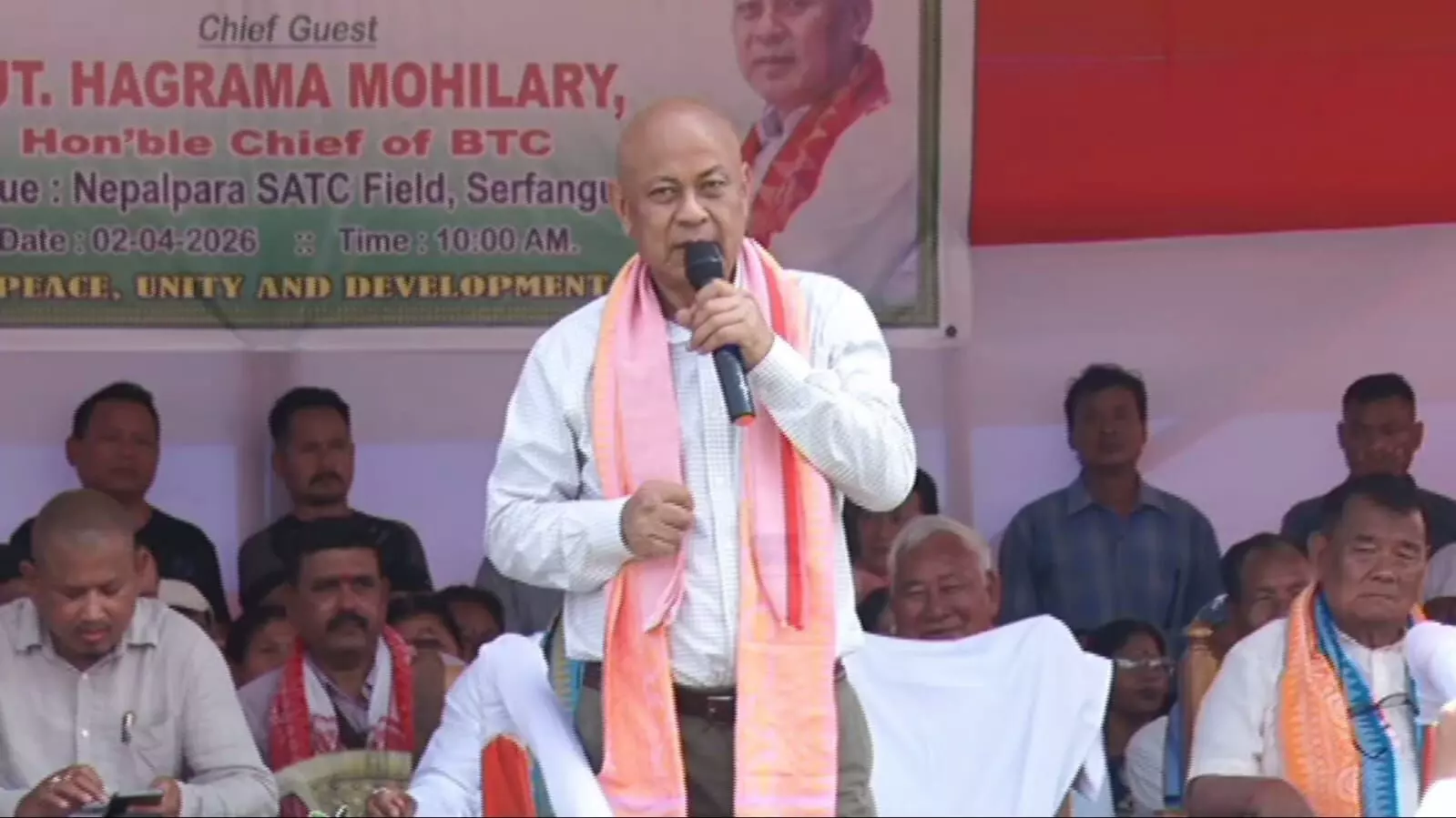 Hagrama Mohilary claims clean sweep for BPF in Assam polls, targets UPPL