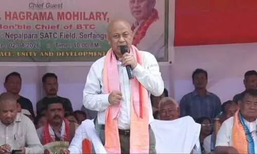 Hagrama Mohilary claims clean sweep for BPF in Assam polls, targets UPPL