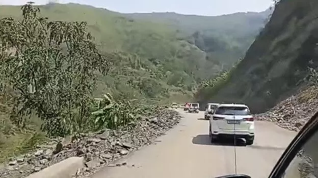 Manipur CM travels to Jiribam via NH-37, first since May 2023 violence Manipur CM travels to Jiribam via NH-37, first since May 2023 violence