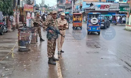 Dhubri on high alert ahead of polls, CAPF, state forces intensify vigil