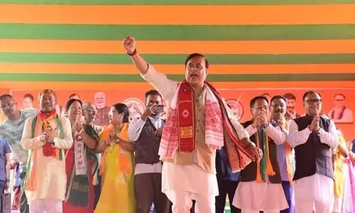 Assam CM rallies for Bordoloi in Dispur; announces 2 medical colleges in Guwahati