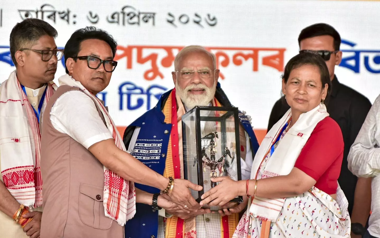 ‘For Congress, family first; for BJP, nation first’: PM Modi in Hojai rally