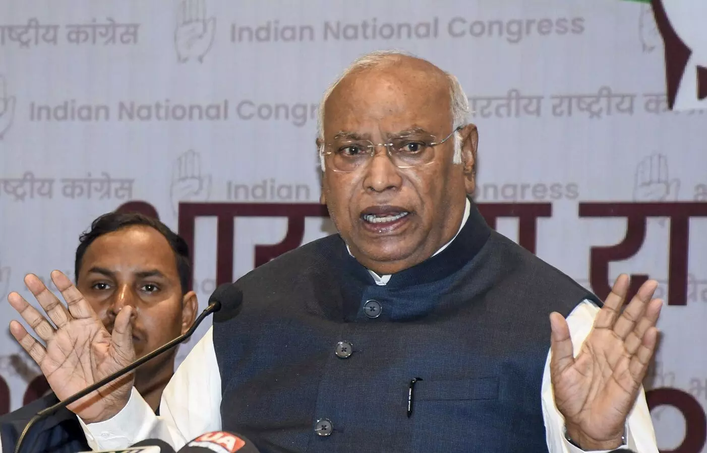 Oppn alliance to form govt in Assam with 72-73 seats: Congress chief Kharge