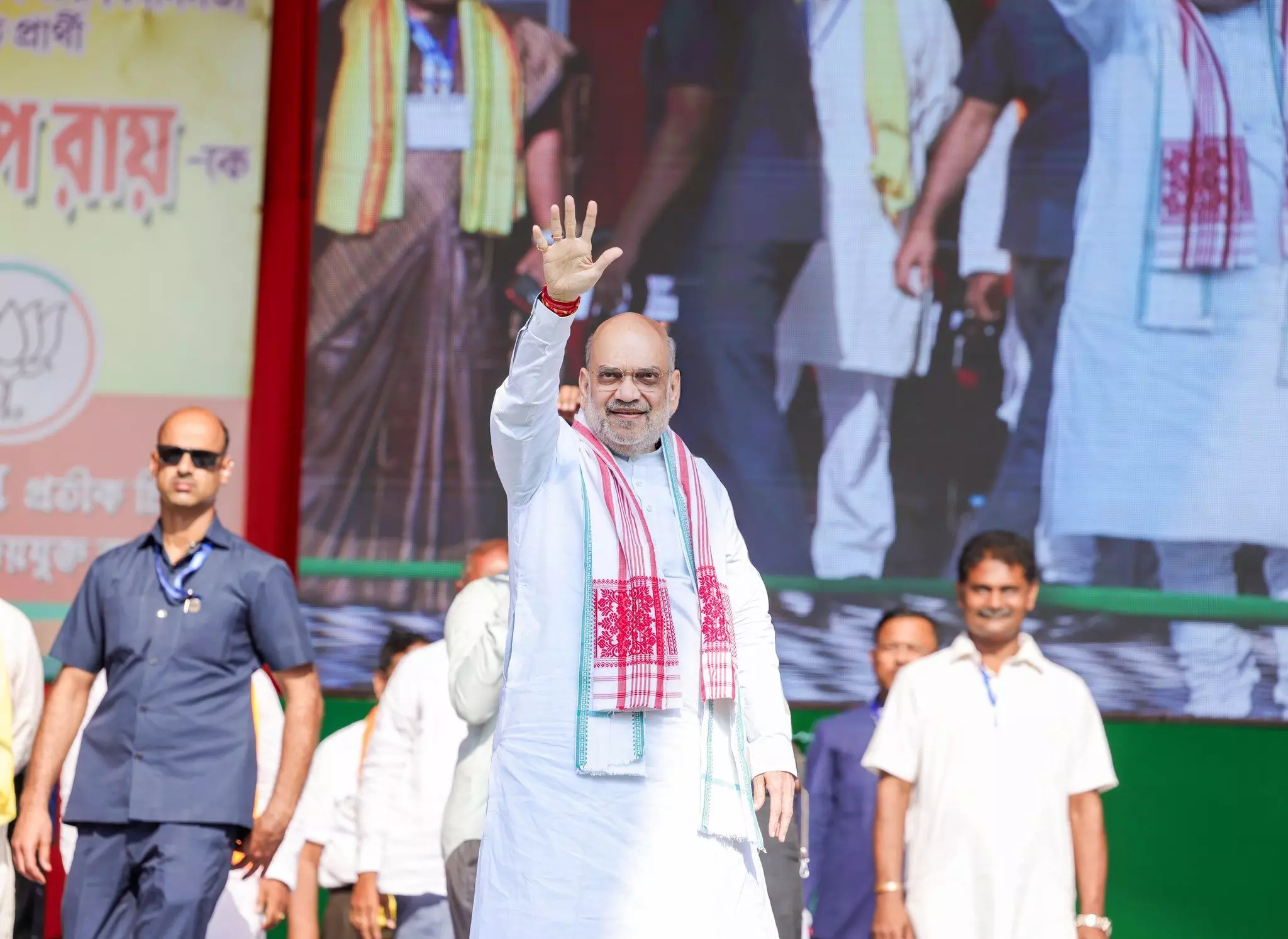 Shah pitches development, stability in Silchar as campaigning ends