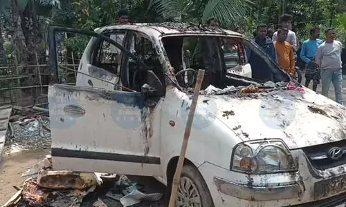 Pre-poll arson in Sadiya during silence period; police launch probe