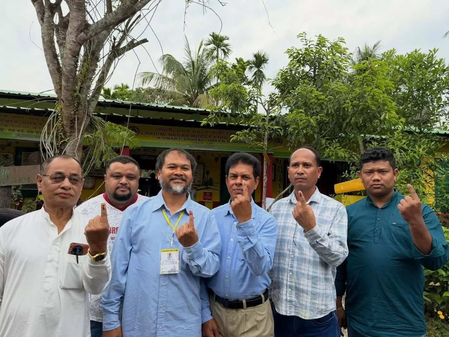 Akhil Gogoi votes in Sivasagar, calls BJP ‘fascist’, eyes massive win