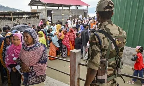Nine held as sporadic clashes mark Assam Polls; voting remains smooth