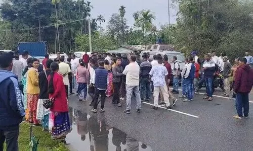 Poll violence erupts in Dibrugarh’s Khowang, BJP-AJP trade charges