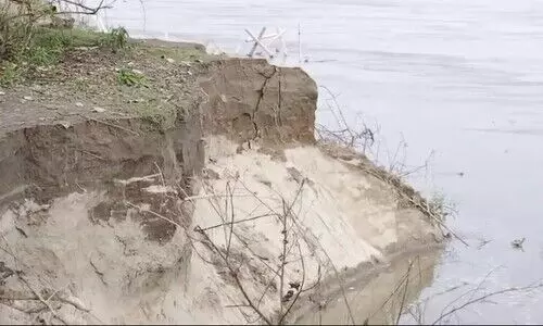 Brahmaputra erosion threatens village in Majuli, residents spend sleepless nights