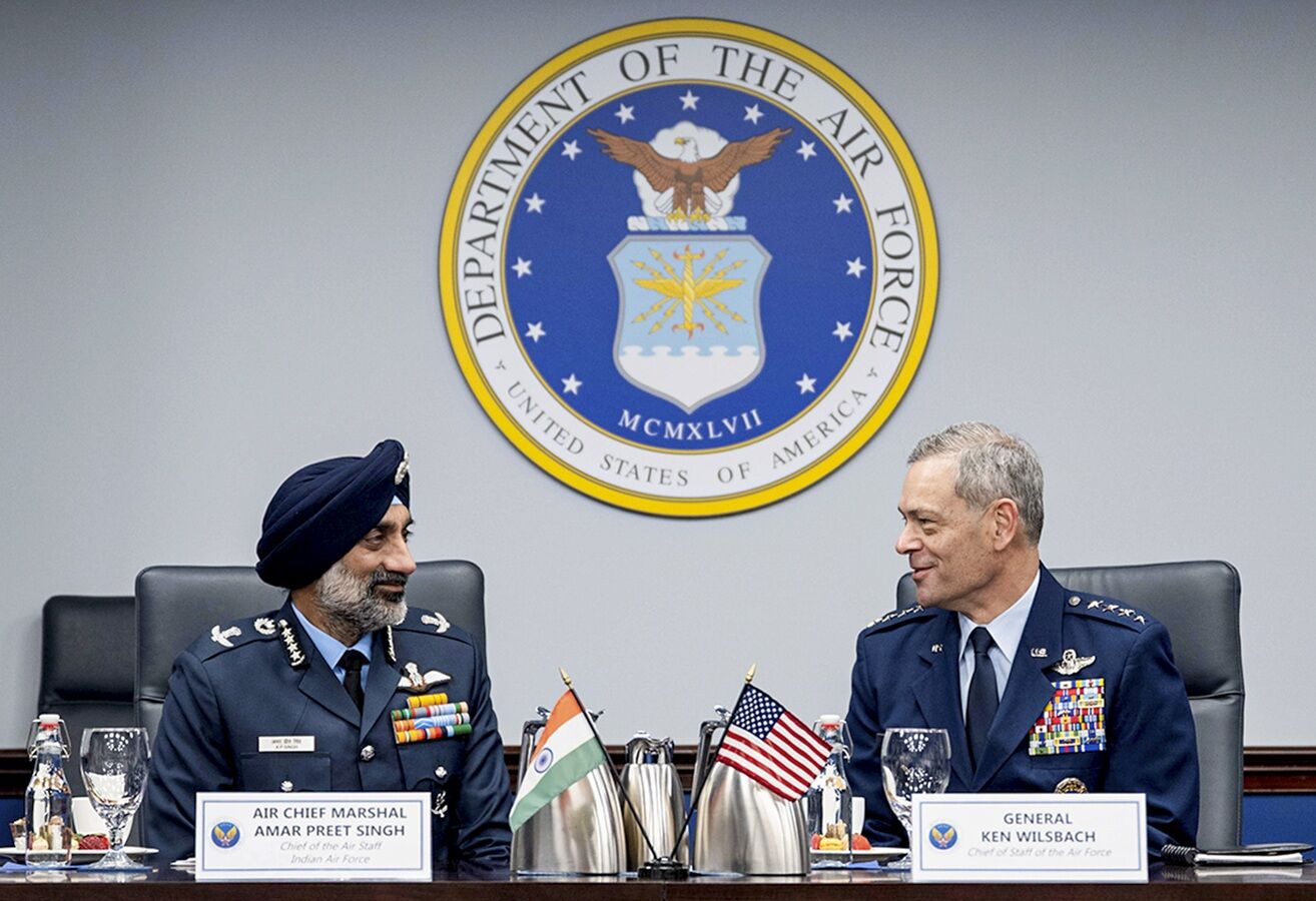 IAF Chief, US counterpart discuss defence ties, Indo-Pacific strategy