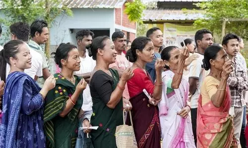 Women voters power Assam to record 85.91% turnout, outshine men