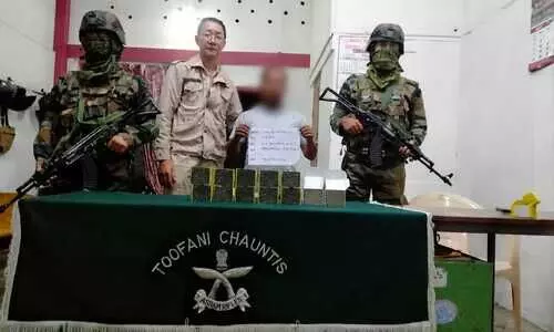 Assam Rifles seizes 1,200 detonators in Mizoram; one arrested