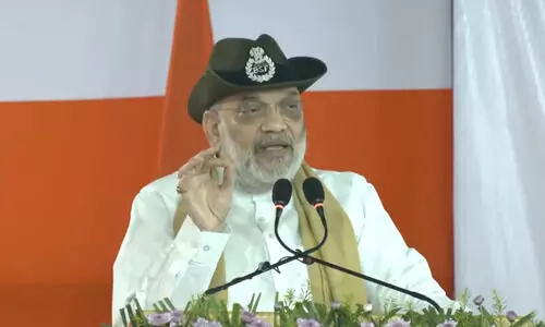Amit Shah reviews Indo-Bangladesh border in Tripura, bats for tighter security