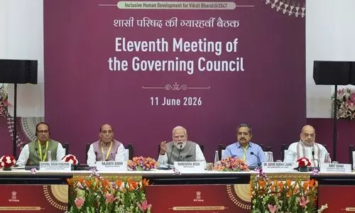 At NITI Aayog meet, PM bets on youth, MSMEs to drive India past uncertainty